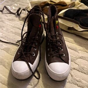 Converse All Star leather high tops